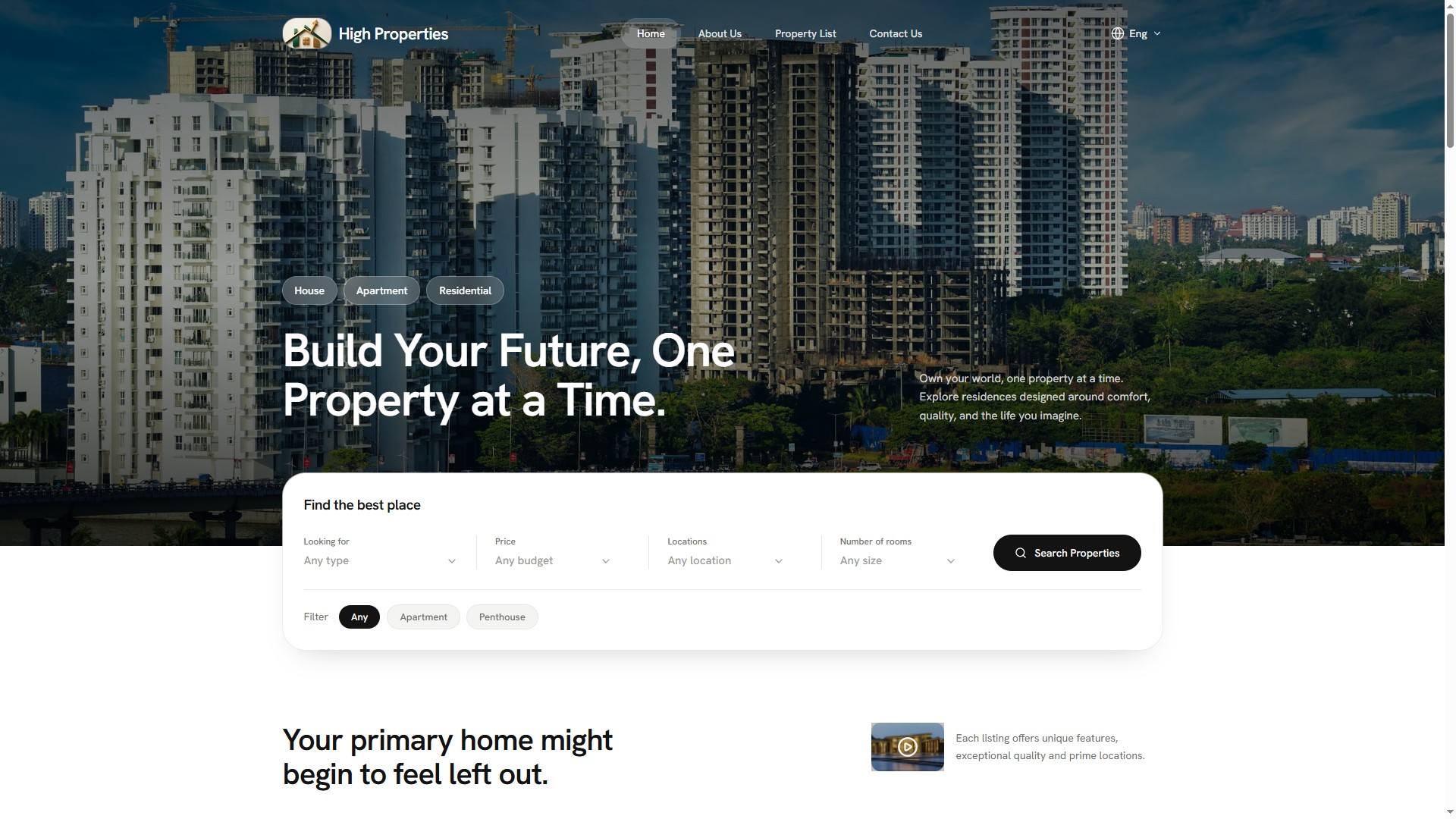 Real-estate platform